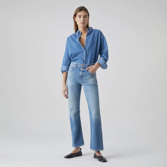 CLOSED Baylin Mid Blue Jeans - Picture 1 of 15
